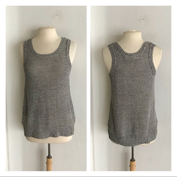Anthropologie Sweaters - Sparrow open knit sleeveless sweater